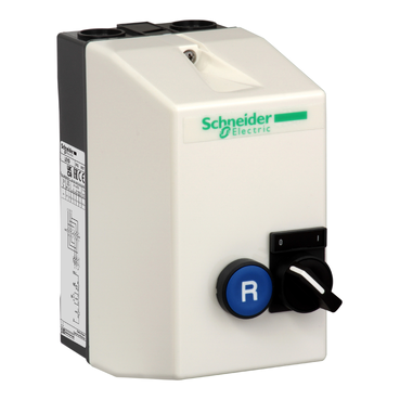 Schneider Electric electrical control panel on a white background