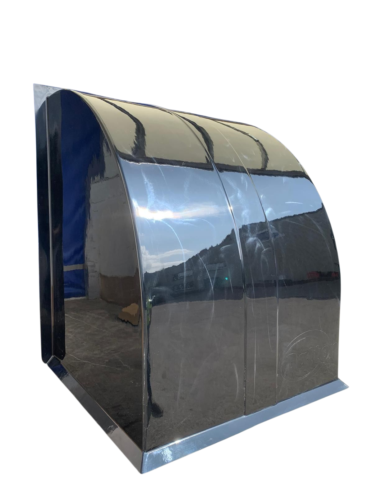 Fibreglass Fan Cowl XL - Windhood 910W x 1220H Internal