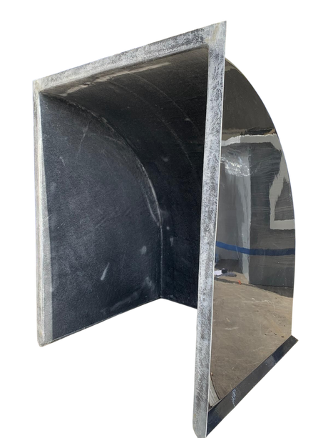 Fibreglass Fan Cowl XL - Windhood 910W x 1220H Internal