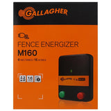 Gallagher M160 mains electric fence energiser - 230Volt