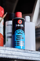 White Lithium Grease - 3-IN-ONE - 400ml Spray Can