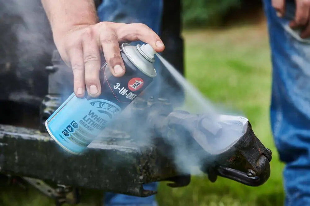 White Lithium Grease - 3-IN-ONE - 400ml Spray Can