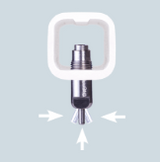 Lubing 4077 360º stainless steel Medium Flow Top Nipple
