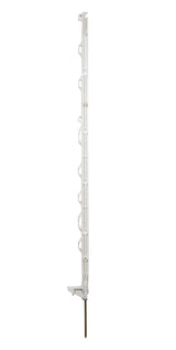 Hotline Multiwire Electric Fence Post | 108cm | Pack of 10 | White