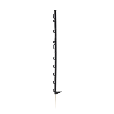 Hotline Multiwire Electric Fence Post | 104cm | Pack of 10 | Black