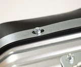 600mm Heavy Duty Galvanised Squeegee - Angled sides - Supplied with Handle
