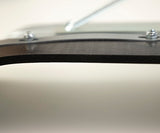 600mm Heavy Duty Galvanised Squeegee - Angled sides - Supplied with Handle