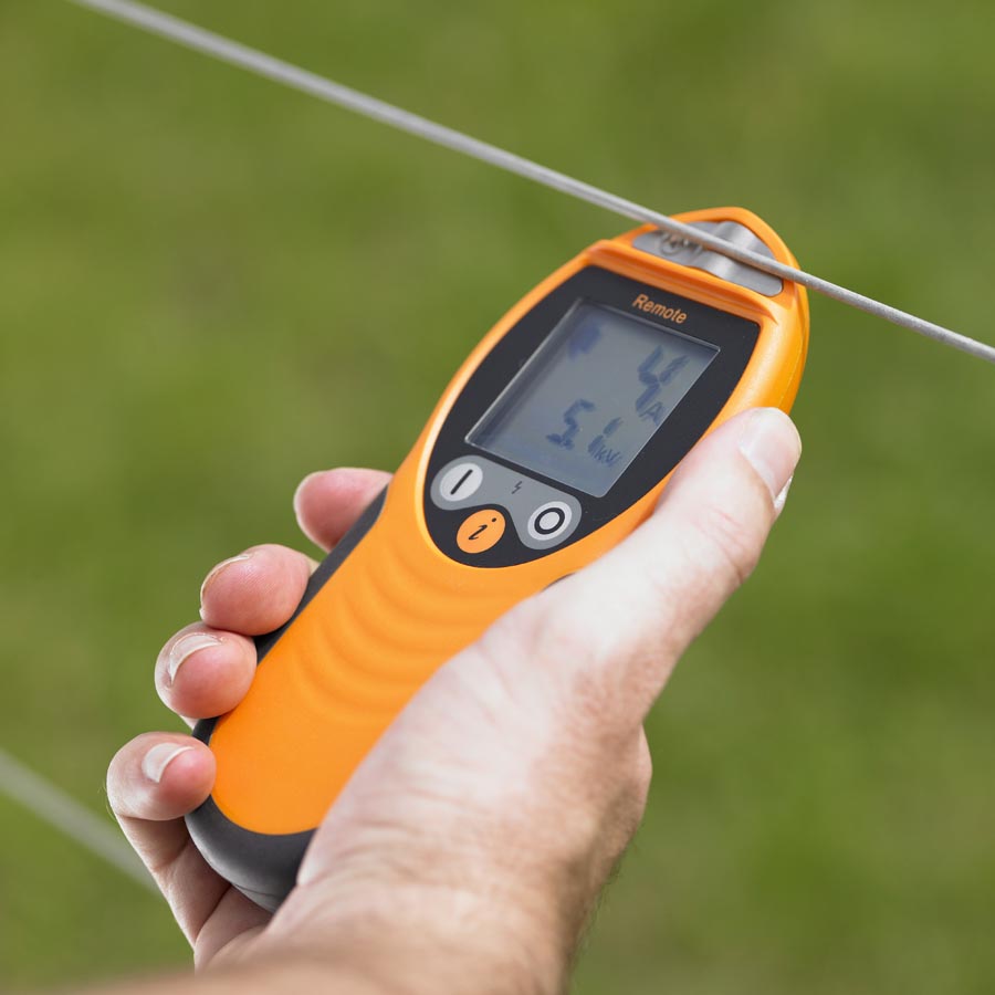 Remote control fault finder for the Gallagher i Series energisers