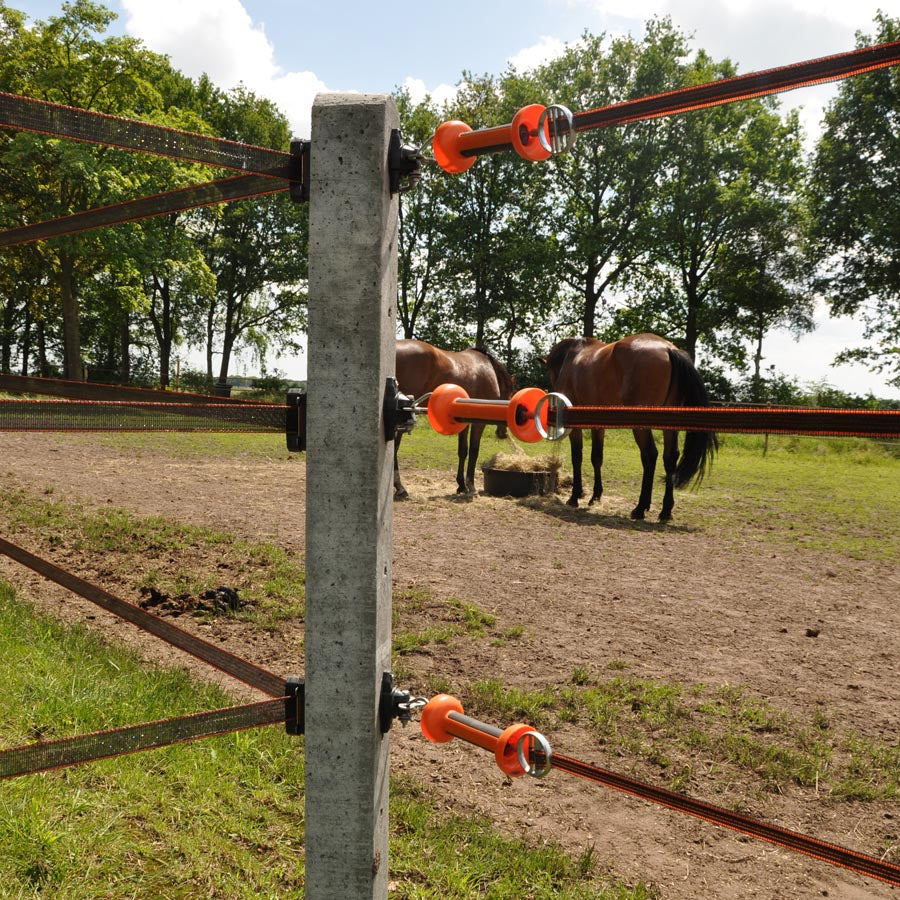 Gallagher Soft Touch Gate Handle Regular, orange - for Tape