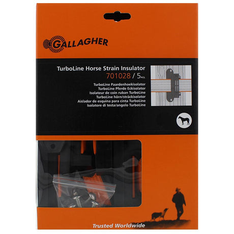 Gallagher Electric Fence Turbostar corner insulator for horses | Pack of 5 | ST |