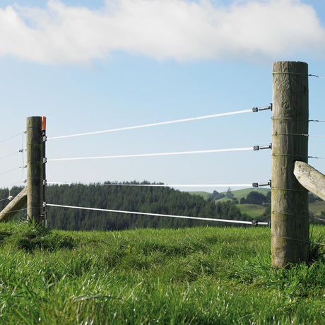 Gallagher Electric Fence Multi strand gate kit, with 12.5mm white tape & conductors