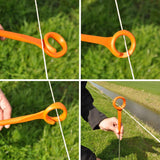 Gallagher 1.0m Ring top post | Pack of 10 | ST |