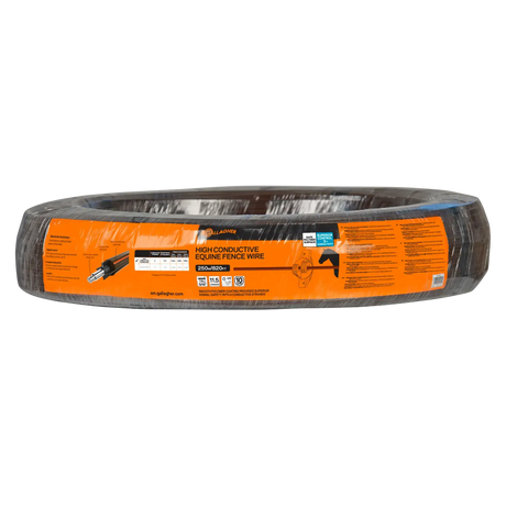 Roll of Gallagher high conductive equine fence wire 