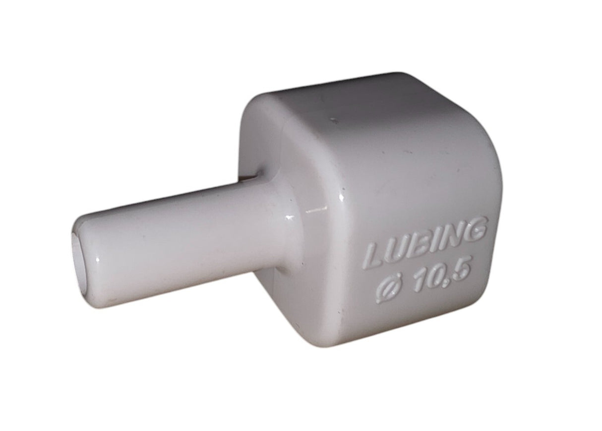 Connector for 22mm square pipe to 10.5mm Pipe