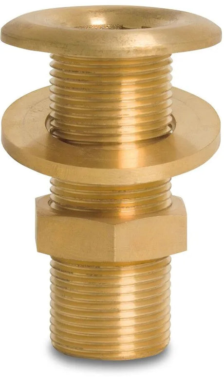 ¾" Brass Bulkhead fitting, Male thread