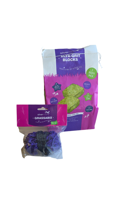 Twin pack of Alfalfa Grit Blocks