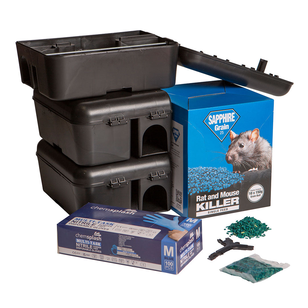 Sapphire Grain Rat and Mouse Killer Bundle