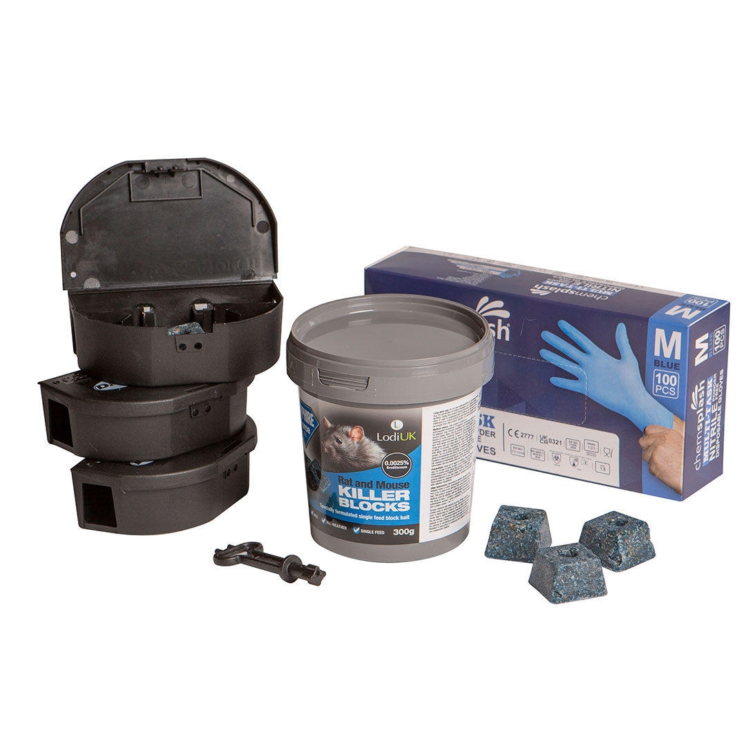 Sapphire Blocks Mouse Killer Bundle