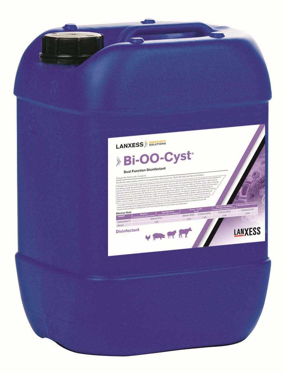 Bi-OO-Cyst Disinfectant and Coccidiosis Control 20lt