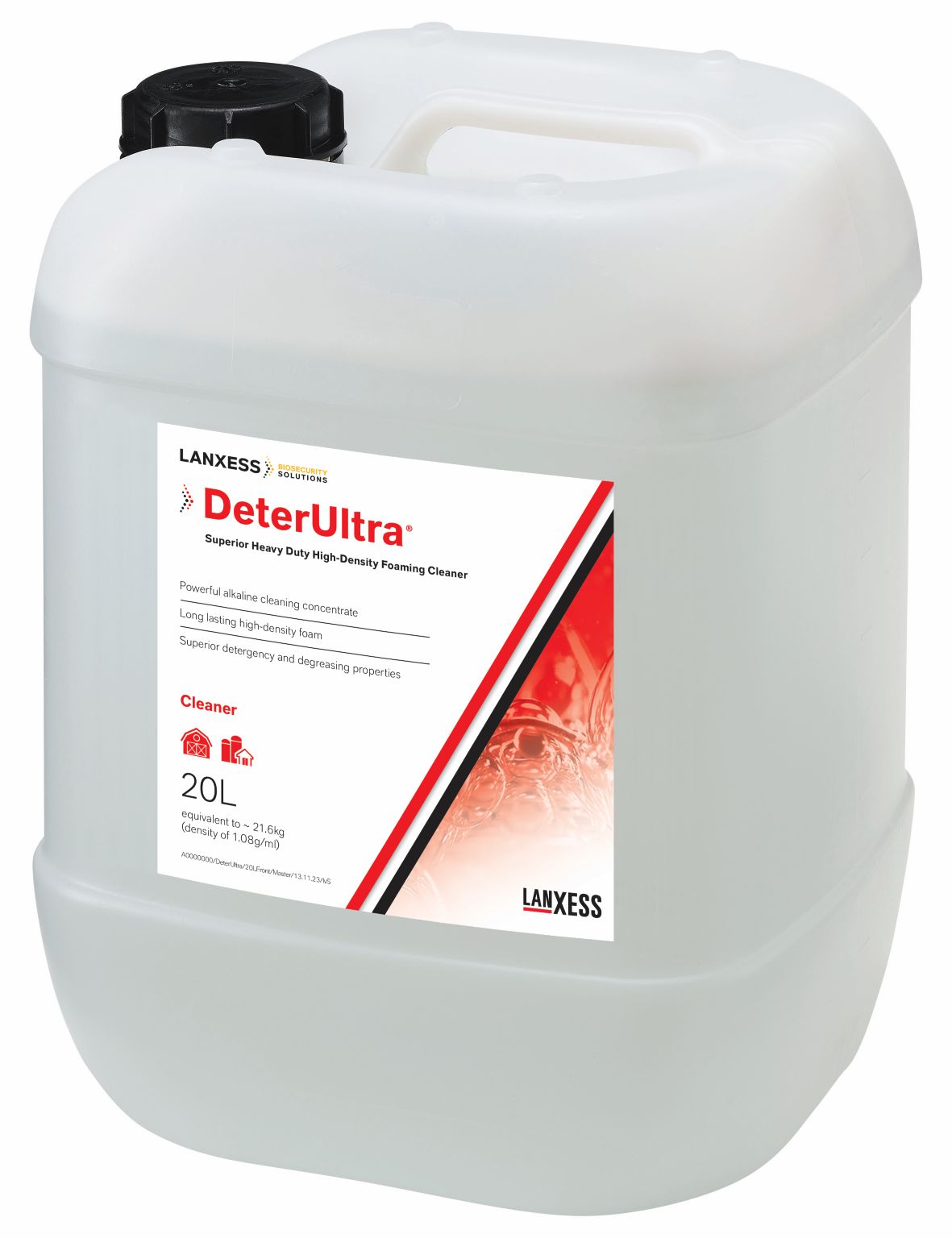 DeterUltra Increased Foaming Performance Pre-Wash Cleaner 20 litre