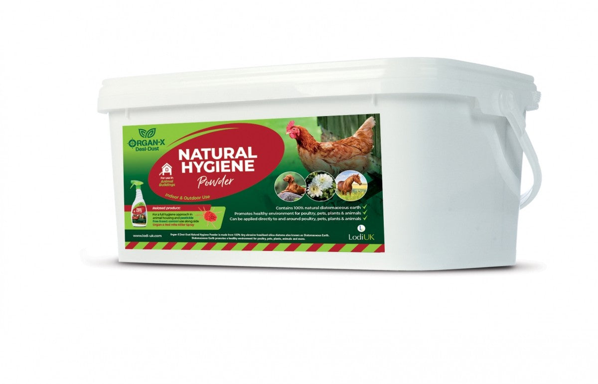 Organ-X Desi-Dust - Diatomaceous Earth - 3 Pack Sizes