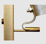 Quick release reel brackets for fixing reels to reel fixing posts