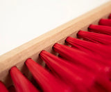 24" Medium Red PVC Platform Broom / Brush
