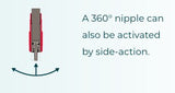 Impex Stainless Steel Nipple I-Flex 14-SP