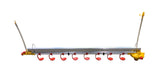 Dalton Perchrail Nipple Drinker System - 1.5m, 8 Nipples & trays with Regulator and Breather