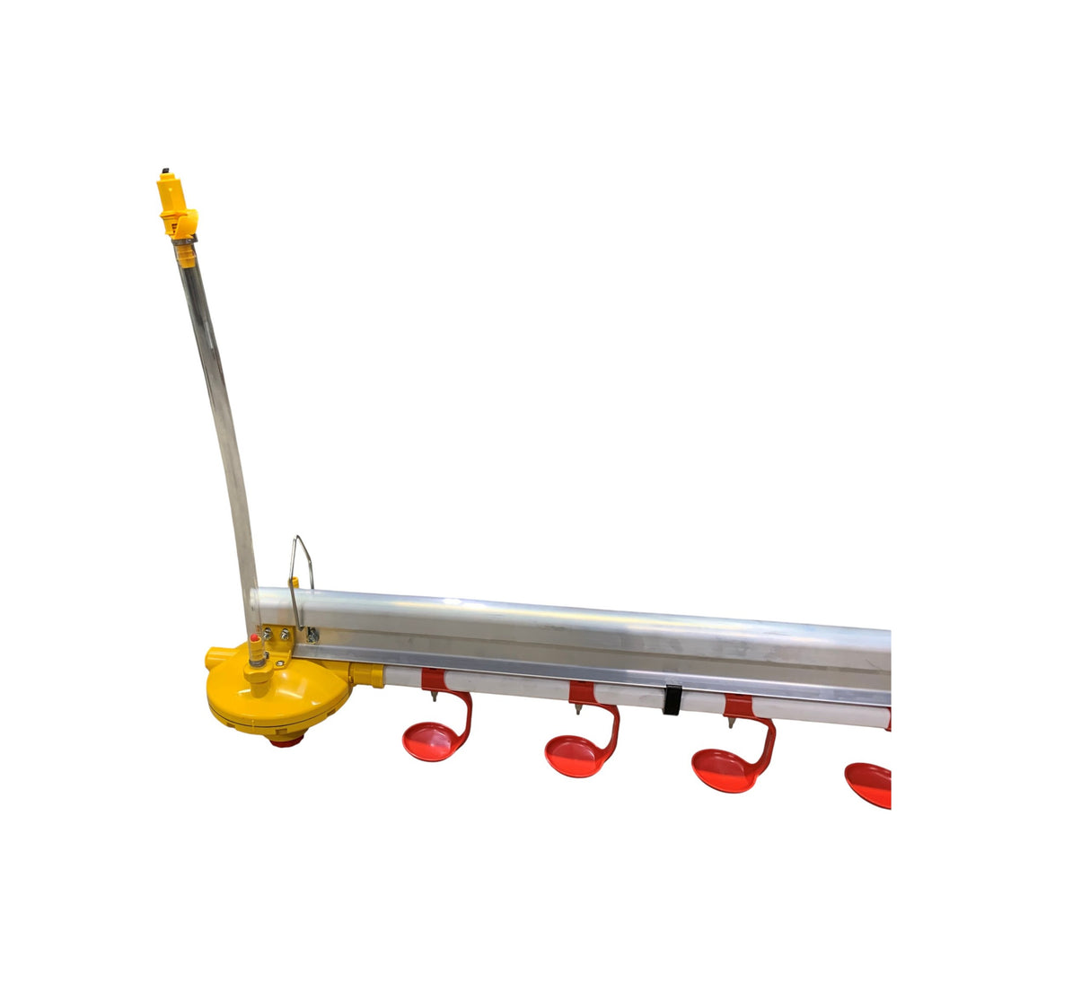 Dalton Perchrail Nipple Drinker System - 1.5m, 8 Nipples & trays with Regulator and Breather