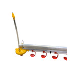 Dalton Perchrail Nipple Drinker System - 1.5m, 8 Nipples & trays with Regulator and Breather
