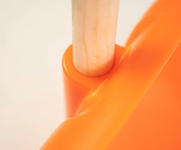 Snow Shovel c/w Straight Handle (Orange)