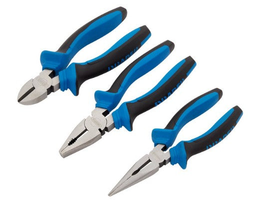 3 Piece Plier Set - Draper 160mm