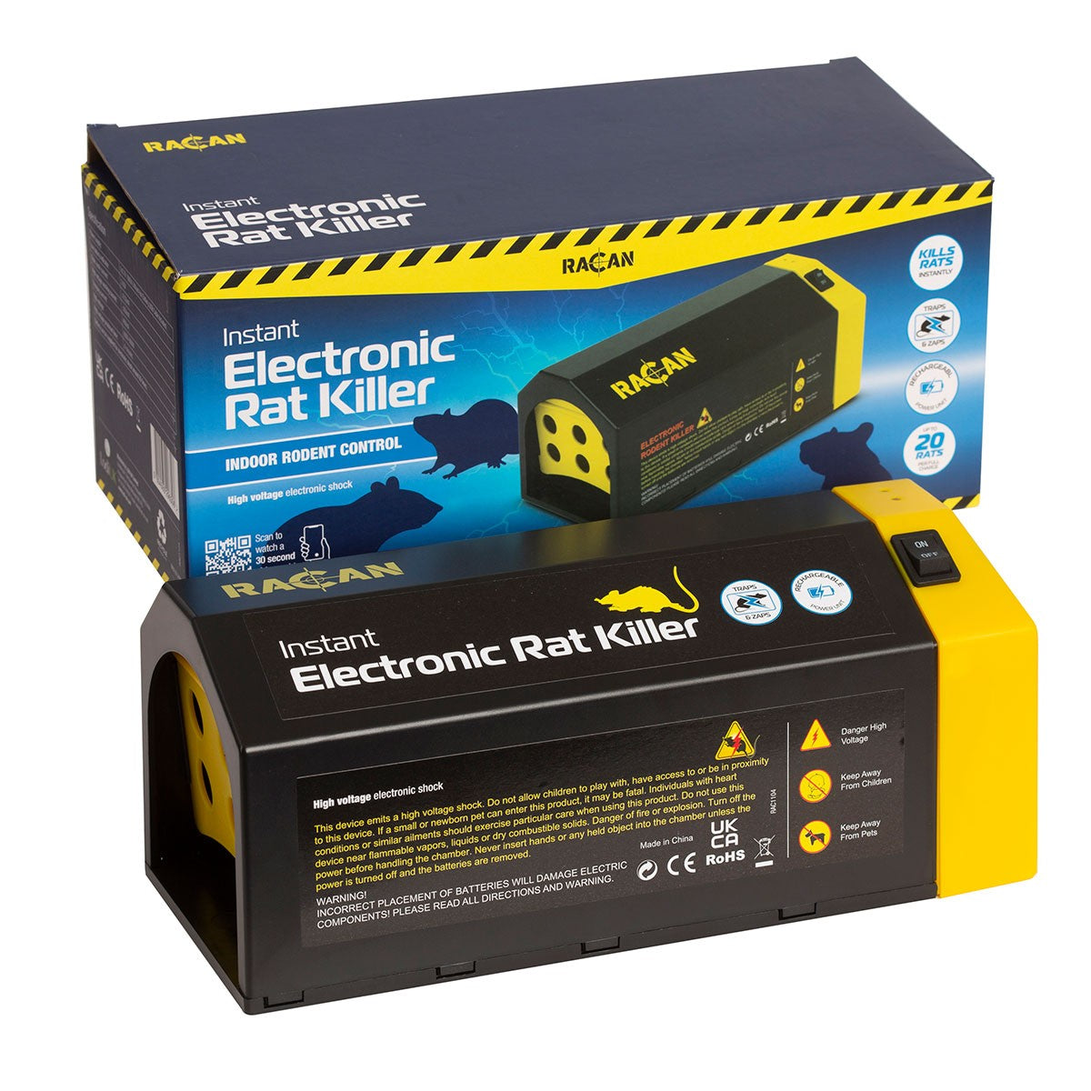 Racan Instant Electronic Rat Killer