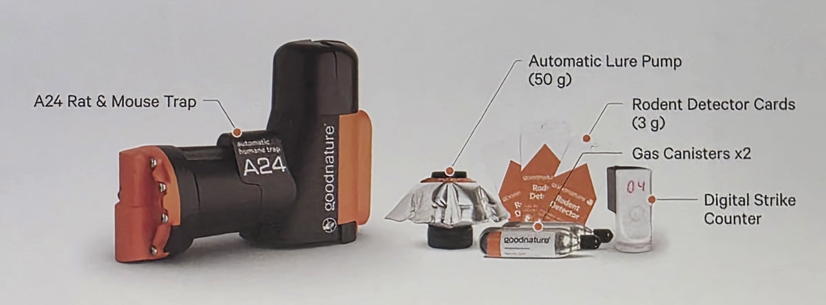 Devicounter Kit Goodnature Digital Counter Kit for Rats and Mice - A24 – Dalton Supplies