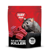 Ruby Block 25 - Rat / Mouse Bait - Multi Buy Pack