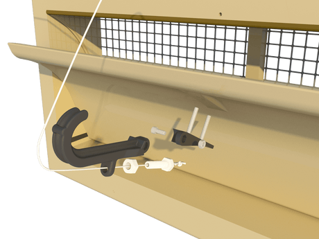 TPI Air Inlet 3000-VFBG-C - Please note the connection kit & Vermin Mesh is not included