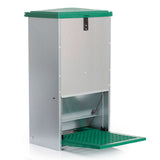 Treadle Chicken Feeder - Feed-O-Matic 20kg Capacity with Rat Guard Fitted