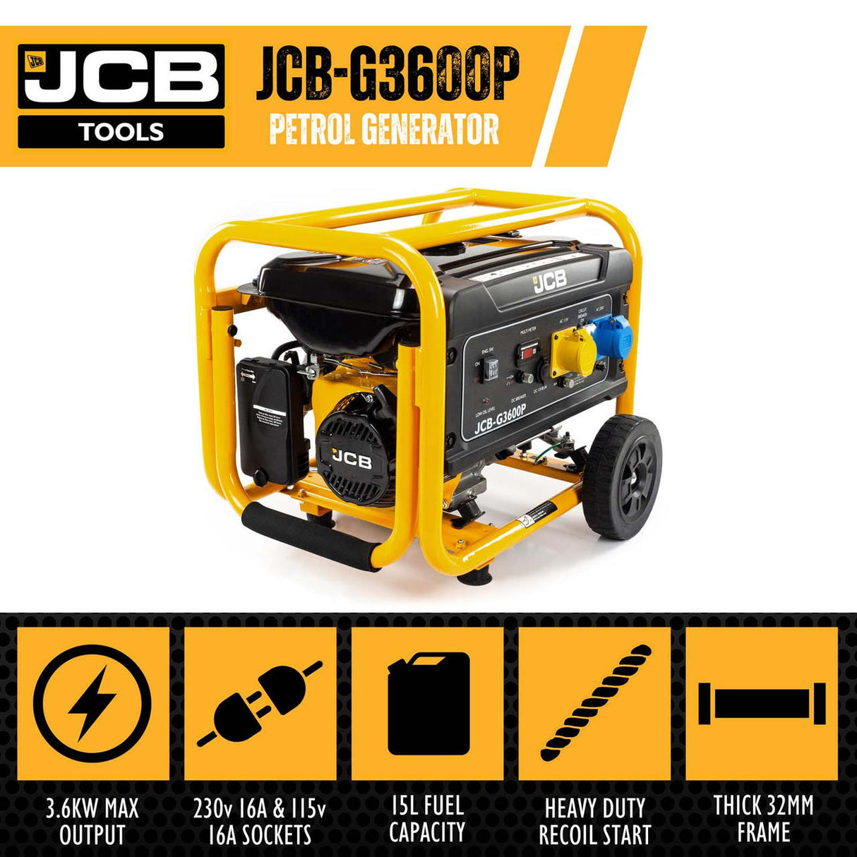jcb-7-5hp-petrol-generator-3-6kw-single-phase-224cc-jcb-g3600p