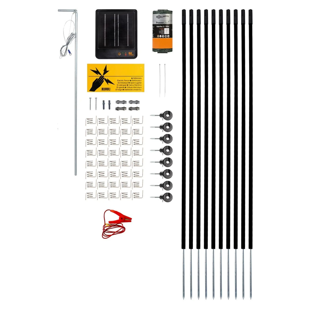 Gallagher Pet & Garden Electric Fence Kit – Solar-Powered Protection