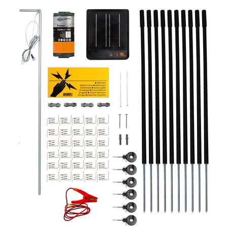 Gallagher Pond & Garden Electric Fence Kit – Solar-Powered Protection