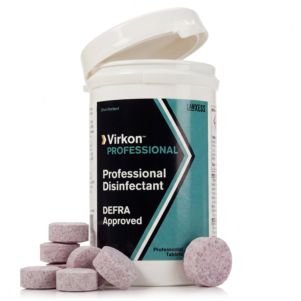 Virkon® Professional Vet Disinfectant Tablets, 50 x 5g
