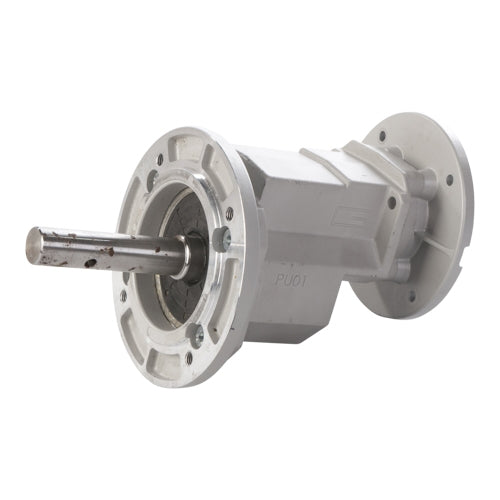 Aluminium Gearbox to mount directly onto the motor with a dry joint