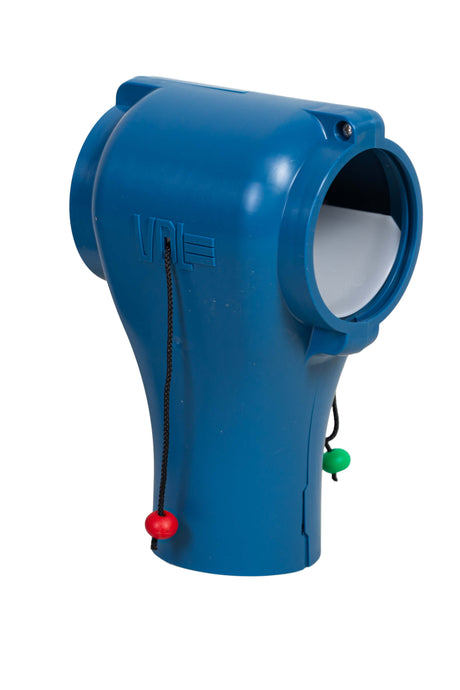 90mm VDL Auger Outlet, complete with shut off slide - Use 131-0090