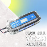 Hyundai HYSC-4000M 4 Amp SMART Battery Charger 6v/12v