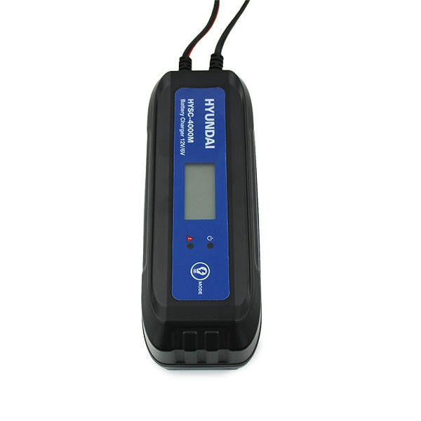 Hyundai HYSC-4000M 4 Amp SMART Battery Charger 6v/12v
