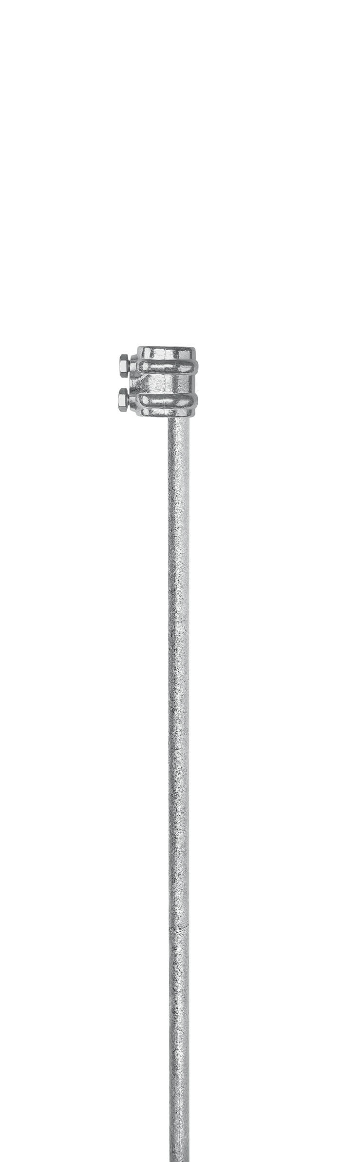 Gallagher Galvanised Earth Stake with Clamp - 1.0m - Set of 3 | ST |