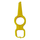 Bracket for 35mm Dia tube to square nipple pipe