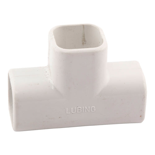 PVC T 22mm square