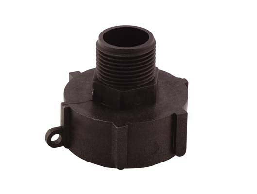 IBC Male adaptor 3/4"BSPM x S60